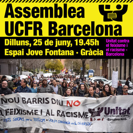 25/06::. Assemblea d'UCFR Barcelona a les 19.45h
